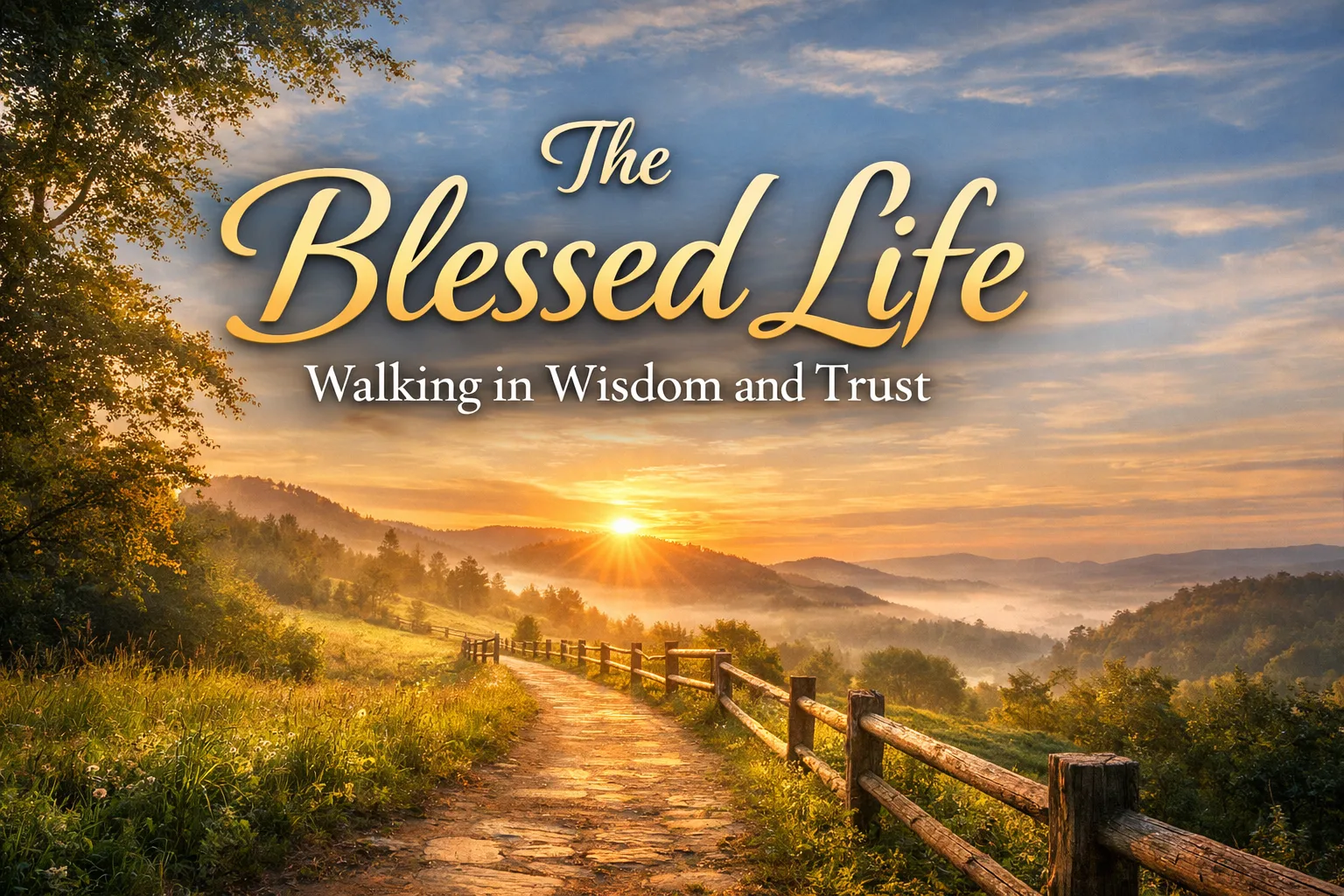 The Blessed Life: Walking in Wisdom and Trust