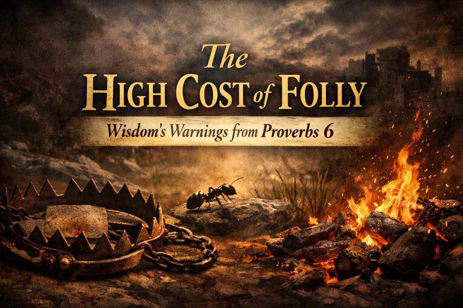 The High Cost of Folly: Wisdom’s Warnings from Proverbs 6