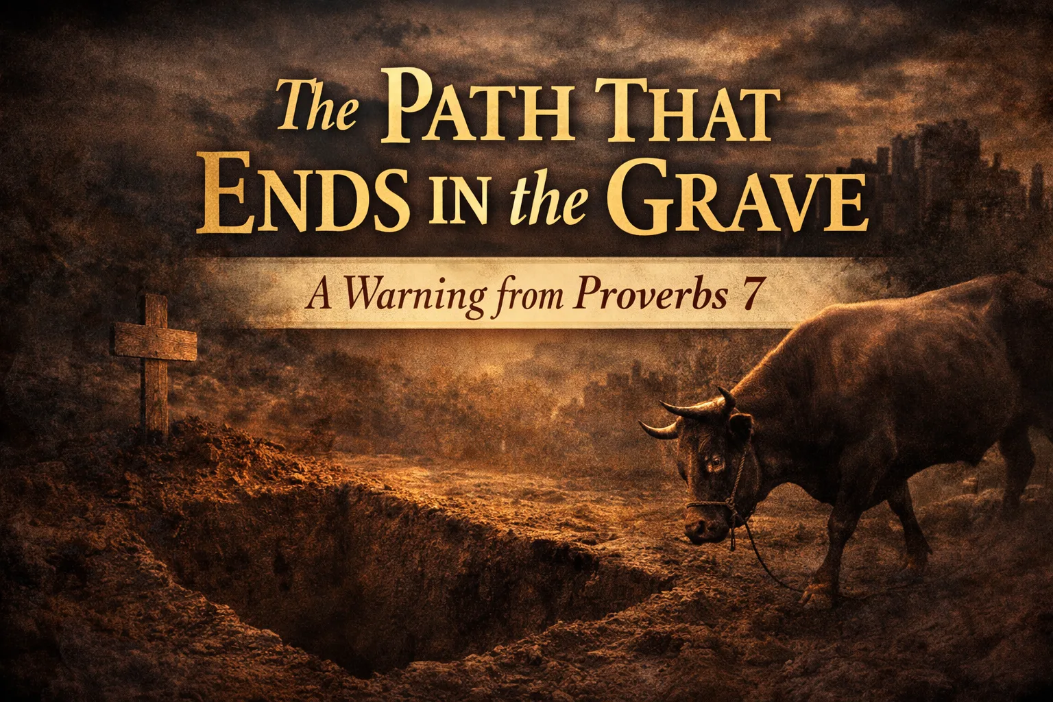 The Path That Ends in the Grave: A Warning from Proverbs 7